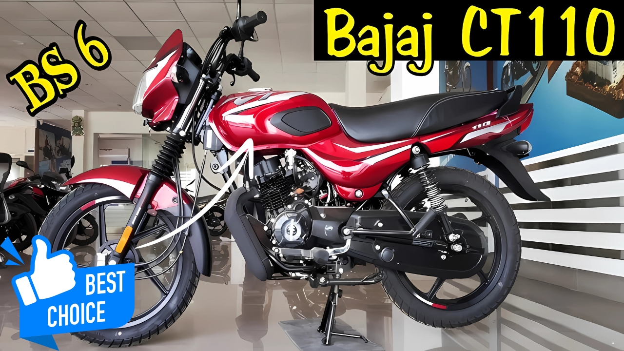 Bajaj CT 110 is comes with great mileage and low price dbndsm.in