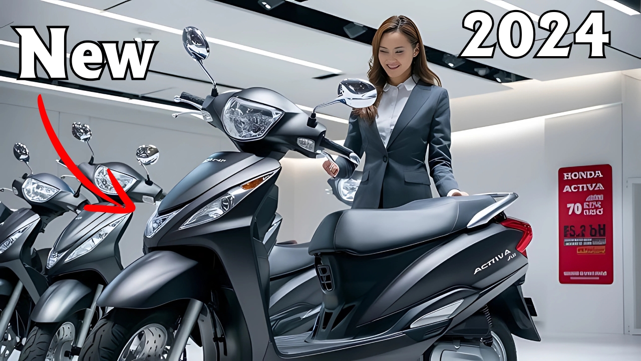 New look Honda Activa has arrived in the market for slim and modern girls dbndsm.in